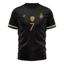 Camiseta Dorada Cr7 Especial Dorada Al Nassr