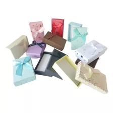 Caja Estuche Regalo Cartón 24pc * 8cm X 5cm Para Joyería 