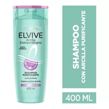 Shampoo Elvive Arcilla Purificante Cabello Normal - 400ml