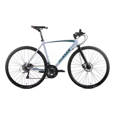 Bicicleta Urbana Audax Ventus 1000 City 16v 2021 T51 Branco Cor Cinza/verde Tamanho Do Quadro 51 Cm