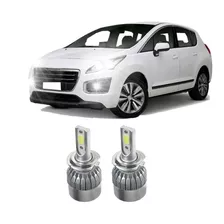 Kit Super Led Full Peugeot 3008 2011 A 15 Baixa