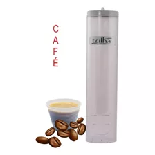 Dispenser Suporte Acrílico Porta Copo Descartável De Café