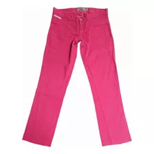 Pantalón Jeans Super Liviano Verano Fucsia 