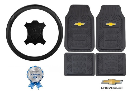 Tapetes 4pz Chevrolet + Cubrevolante Spark 2014 Foto 5