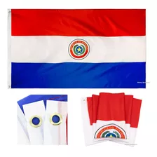 Bandeira Do Paraguai Dupla Face Alta Qualidade Dupla Face