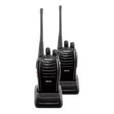 Kit Intercomunicadores Philco Md 216 Walkie Talkie X2