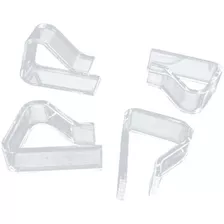 Fixador De Toalha De Mesa Festas Transparente 4 Pcs Clipes