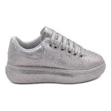 Tenis Plataforma Piedras Casual Dolly | Hanna Mex