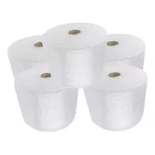 5 Rollos Papel Burbuja De 30cm X 50mts Burbuja Estandar