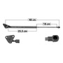 2 Amortiguadores Suspension Gas Delantero Outlander 07-13