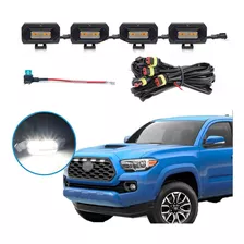 Luces Led Parrilla Toyota Tacoma Trd Pro Off Road 2020 4 Pz