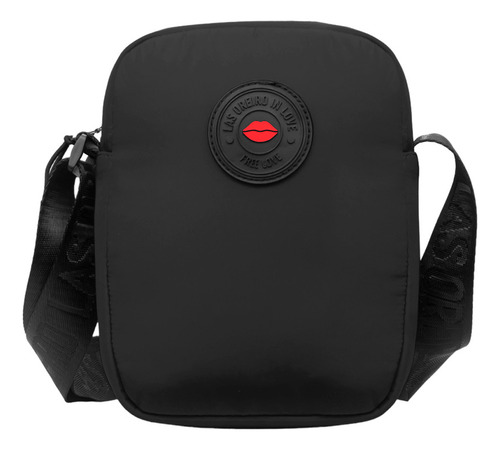 Morral Las Oreiro Bandolera Urbana Tela Acolchada Ideal Celular Llaves Billetera Chica