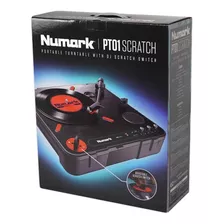 Numark Pt01 Scratch Tocadisco Tornamesa Dj Portable Envio Ya