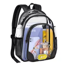 Geamsam Mini Mochila Transparente Aprobada Para Estadios 12x