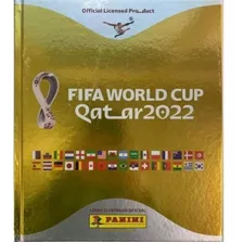 Álbum Copa Mundo 2022 Capa Dourado Exclusivo Ediçao Limitad