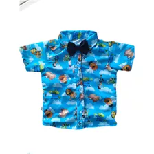 Camisa Toy Story Infantil Social Festa Menino