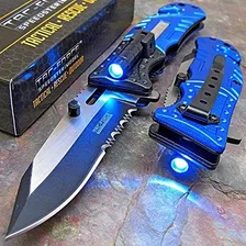 Tac-force Blue Police Assisted Open Led Tactical Rescue Cuch