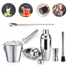 Kit Caipirinha Coqueteleira Bartender Inox Profissional