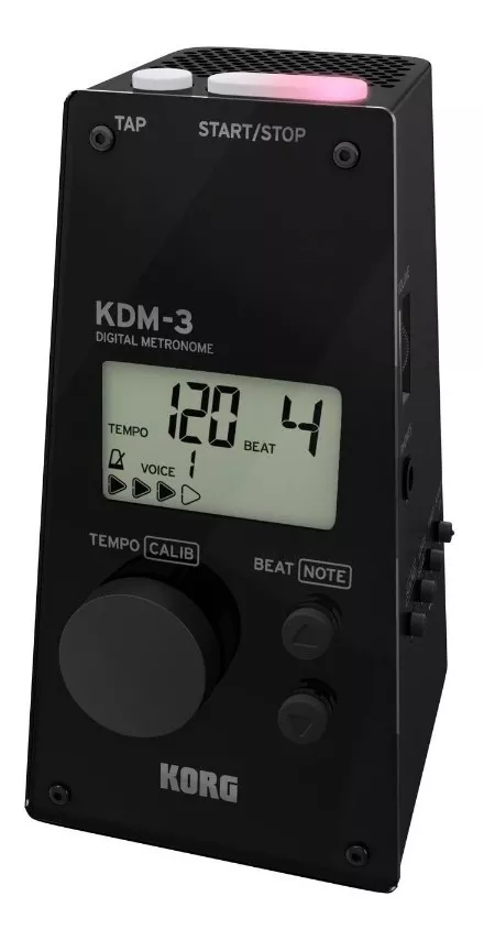Metrónomo Digital Korg Kdm-3 Black