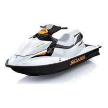 Kit Adesivos Jet Ski Sea-doo Gti 130 - 2010 - Laranja