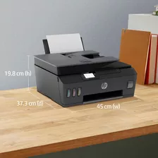 Impresora A Color Multifunción Hp Smart Tank 530 Con Wifi Negra 100v/240v