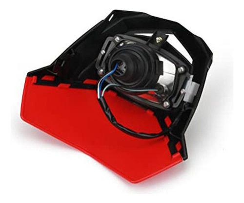 Carcasa Roja Y Negra 12v 35w Faro Yamaha Yz Xt Wr Ttr 125 Foto 4