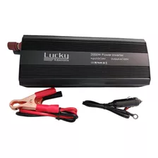 Inversor Potência Pico 2000w 24v 220v Conversor Tensão Lucky