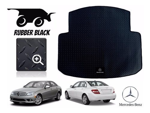 Tapete Cajuela Mercedes Benz C280 2009 Rubber Black Foto 2