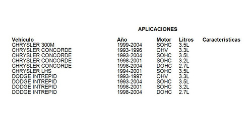 Caja Solenoide Tra Aut Dodge Intrepid 1993-2004 3.5l Mopar Foto 4