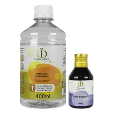 Kit 1 Essência Para Aromatizante 100ml + 1 Base Pronta 500ml