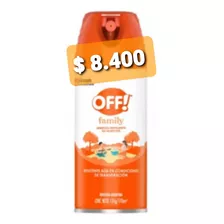 Off Family Repelente Mosquitos Aerosol X 170 Ml 