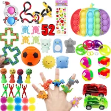 52 Peças Fidget Rainbow Pioneer Toys Brinquedo Anti-estresse
