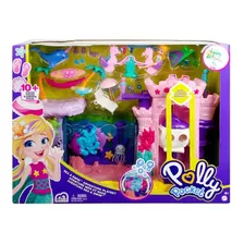 Polly Pocket - Aventura Sea & Swim - 10 Piezas - Mattel