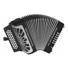 Acordeon Hohner Rey Vallenato 5 Letras Con Estuche Original