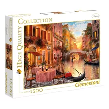 Rompecabezas Clementoni High Quality Collection Venezia 31668 De 1500 Piezas