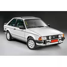 Quadro Vintage 20x30 Ford Escort Xr3 Laser - 1985 # Novo Okm