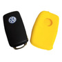 Funda Llave Vw Jetta Golf Polo Vento Bora Gol (azul Rey)