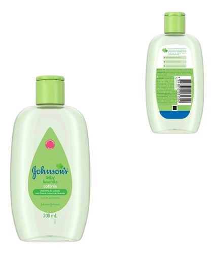 Colônia Infantil Cheirinho De Cuidado 200ml Lavanda Johnsons