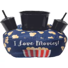 Almofada Porta Pipoca 34 X30 X12 Cm I Love Movies