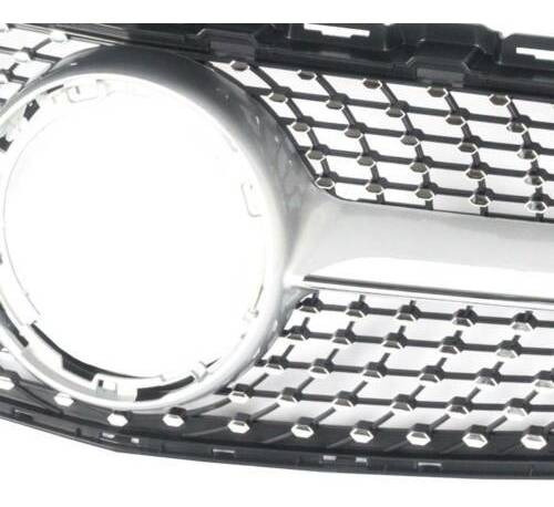 Front Bumper Diamond Grille Silver For Mercedes Benz W20 Td1 Foto 7