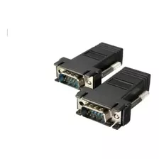 5 Pares Adaptador Extensor Conversor Vga Macho Rj45