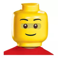 Máscara De Lego Accesorio De Disfraz Para Niño Halloween