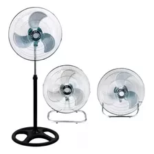 Ventilador 18 3 En 1 Turbo Pared Pie 90w Metal 3 Veloc