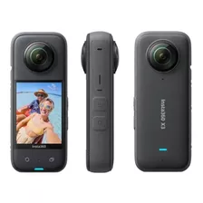 Câmera De Vídeo Insta360 X3 5.7k Preta 72mp