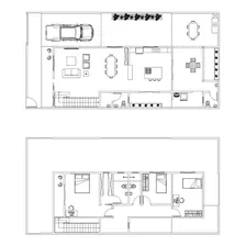 100 Pré Projetos Casas + Bônus De Ajuste Na Sua Planta Baixa