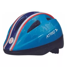 Capacete Infantil Estampa De Estrela Azul Atrio Bi040 Tamanho Pp