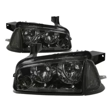 Dna Motoring Hl-oh-cha05-4p-sm-cl1 Reemplazo De Faros Delant