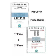 Kit Ufpr 1º E 2º Fase + Gabarito + Frete Grátis