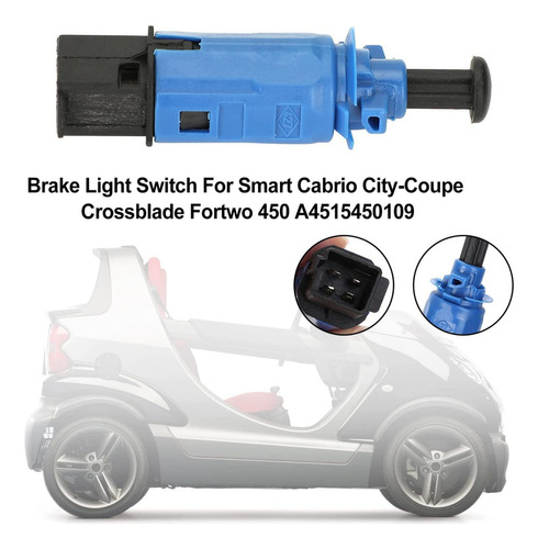 Interruptor De Luz De Freno Para Smart Fortwo 450 451 Car Ac Foto 2