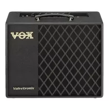 Amplificador Vox Vtx Series Vt40x Valvular Para Guitarra De 40w Cor Preto